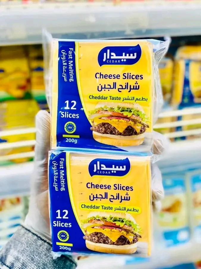 جبنة شرائح سيدار