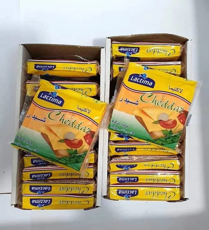 جبنة شرائح لاكتيما