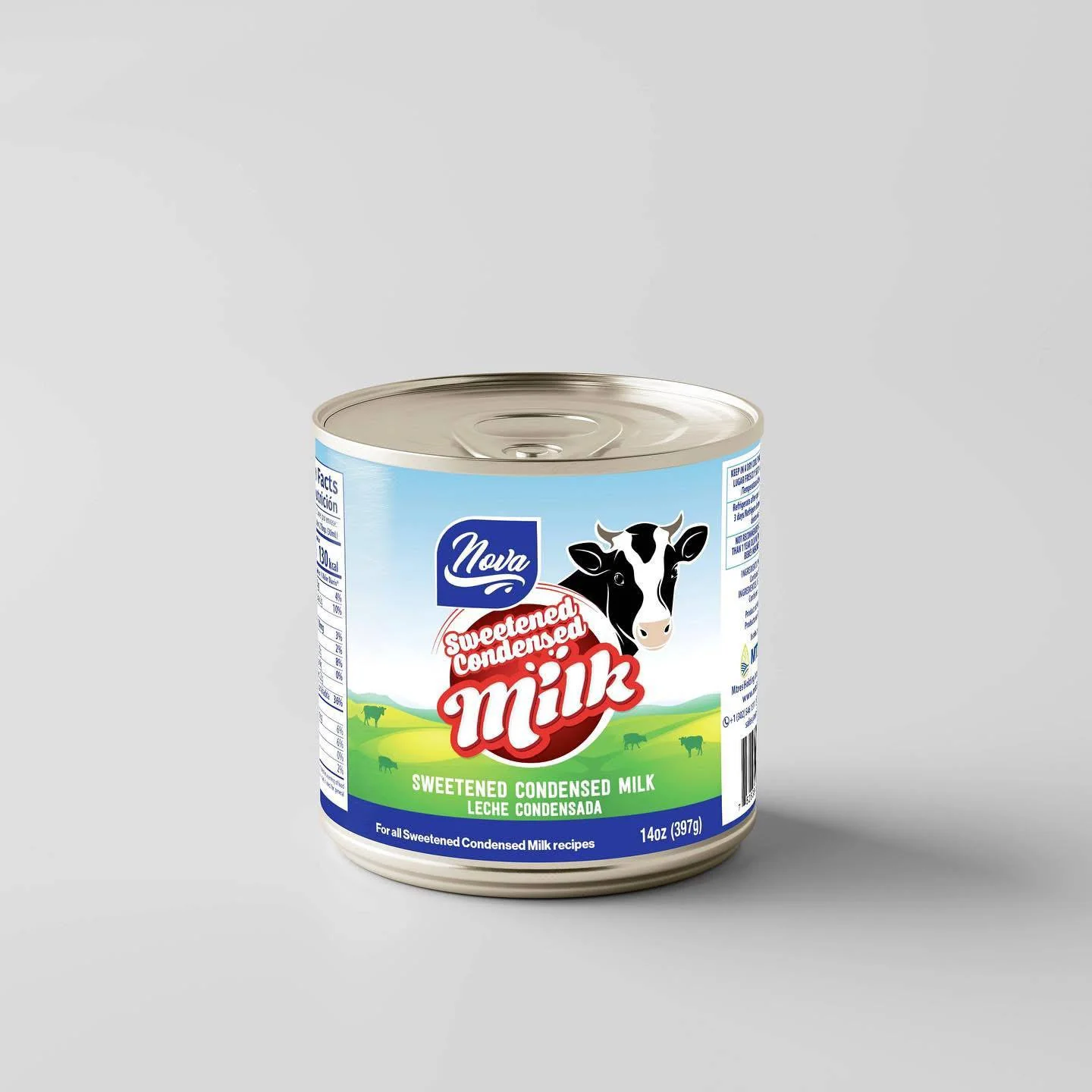 حليب محلى نوفا