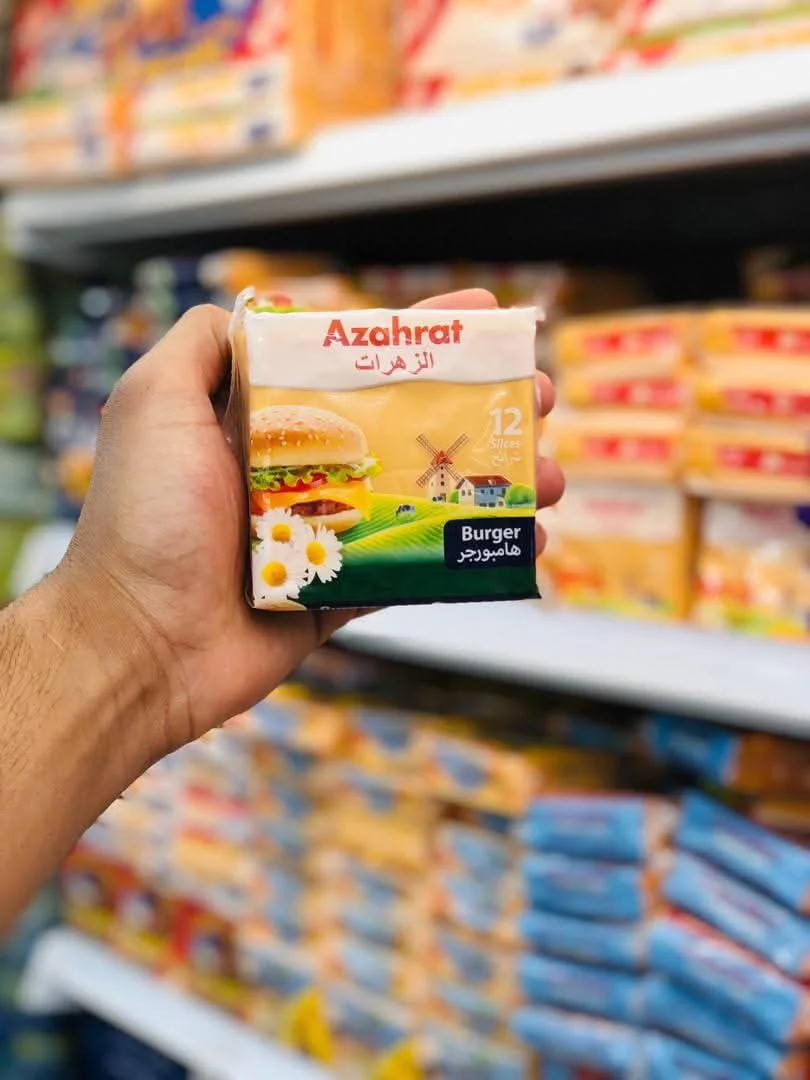 جبنة شرائح الزهرات