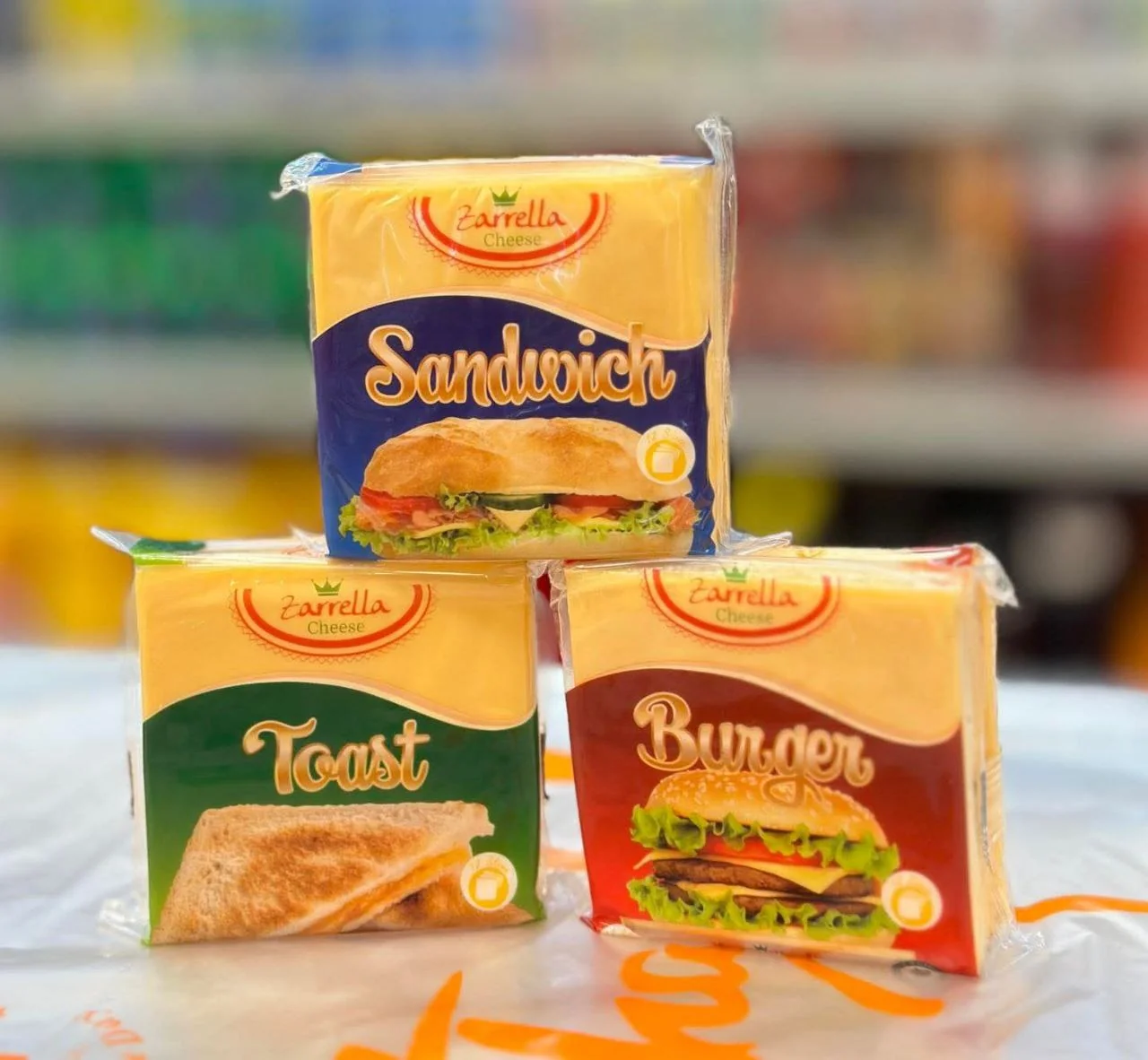 جبنة شرائح زاريلا